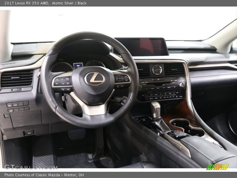 Atomic Silver / Black 2017 Lexus RX 350 AWD