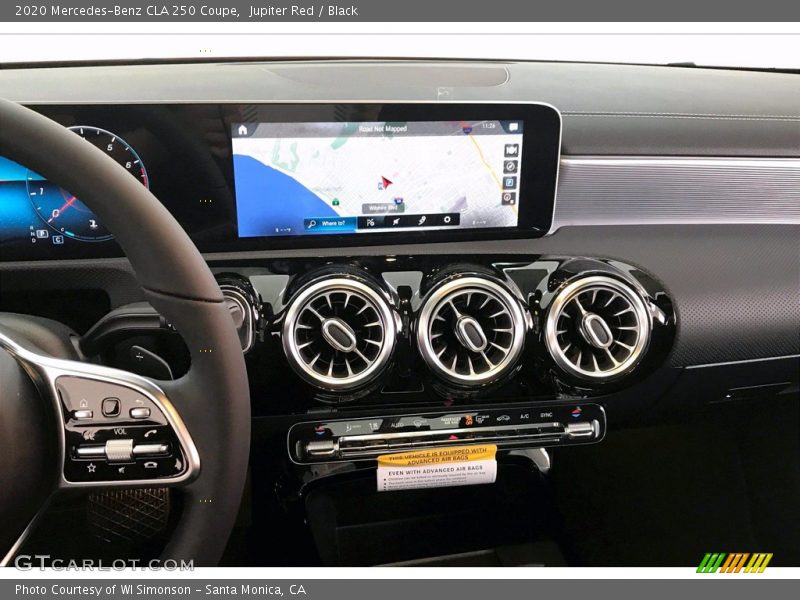 Jupiter Red / Black 2020 Mercedes-Benz CLA 250 Coupe