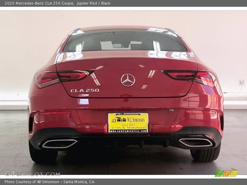 Jupiter Red / Black 2020 Mercedes-Benz CLA 250 Coupe