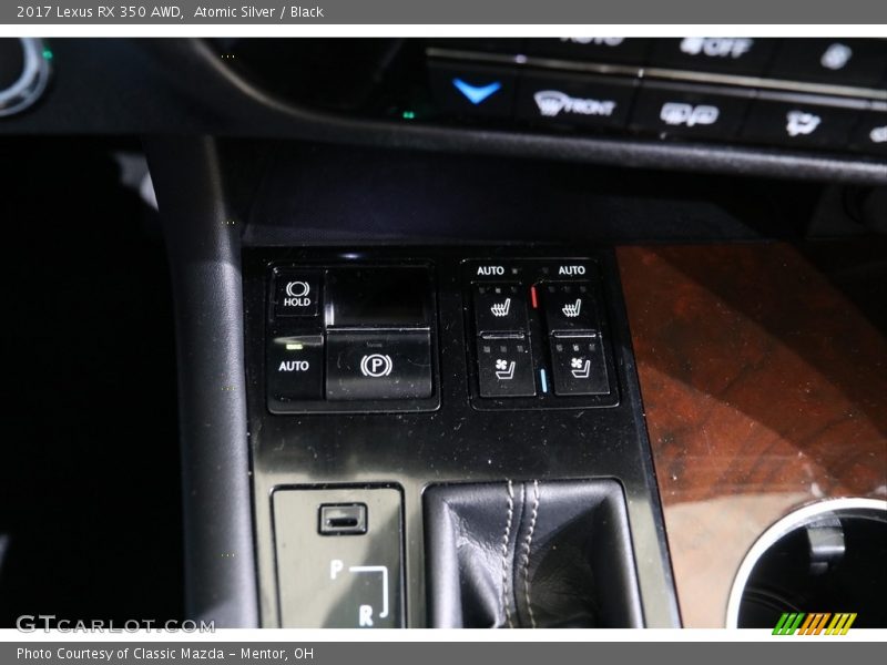 Atomic Silver / Black 2017 Lexus RX 350 AWD