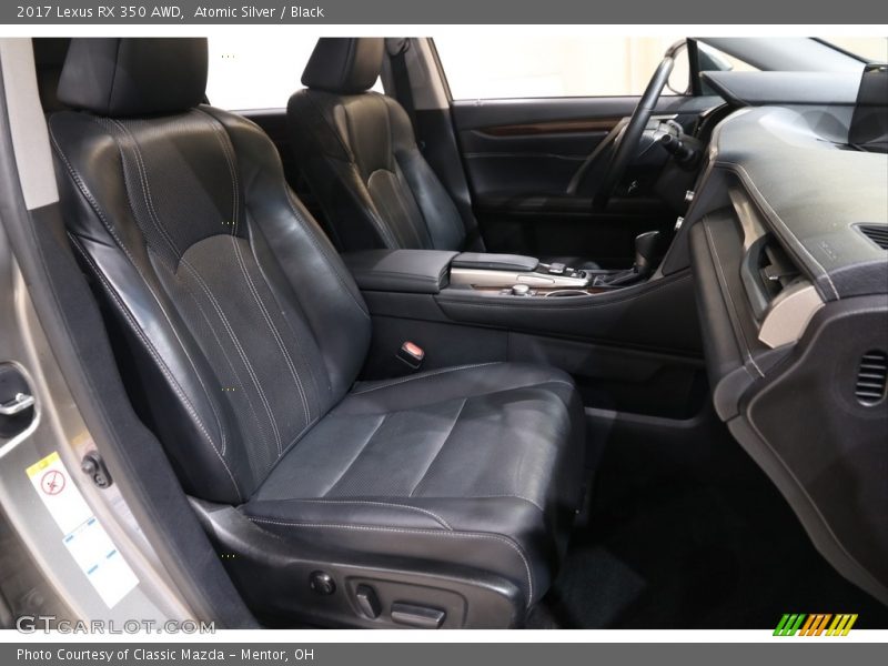 Atomic Silver / Black 2017 Lexus RX 350 AWD