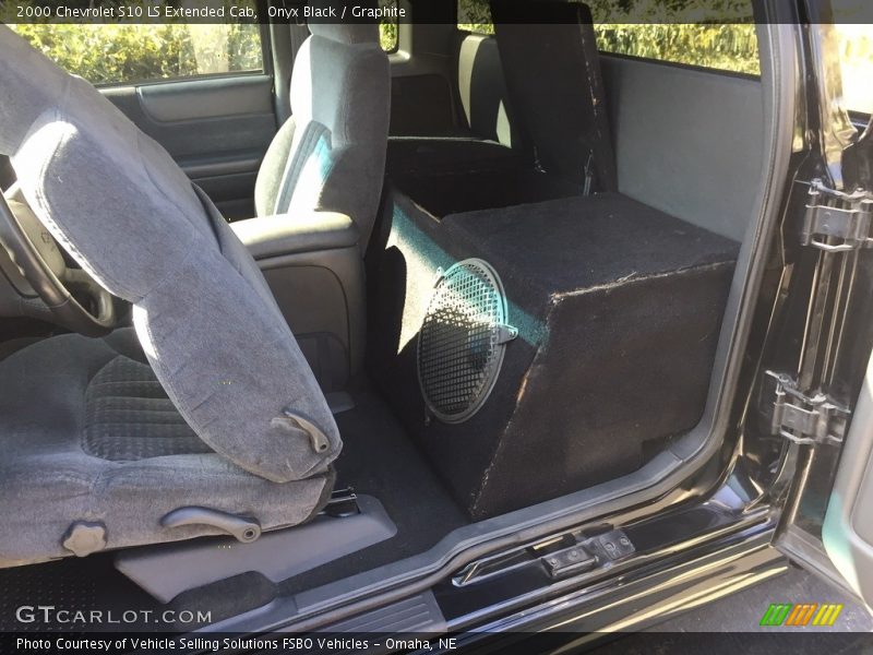 Onyx Black / Graphite 2000 Chevrolet S10 LS Extended Cab