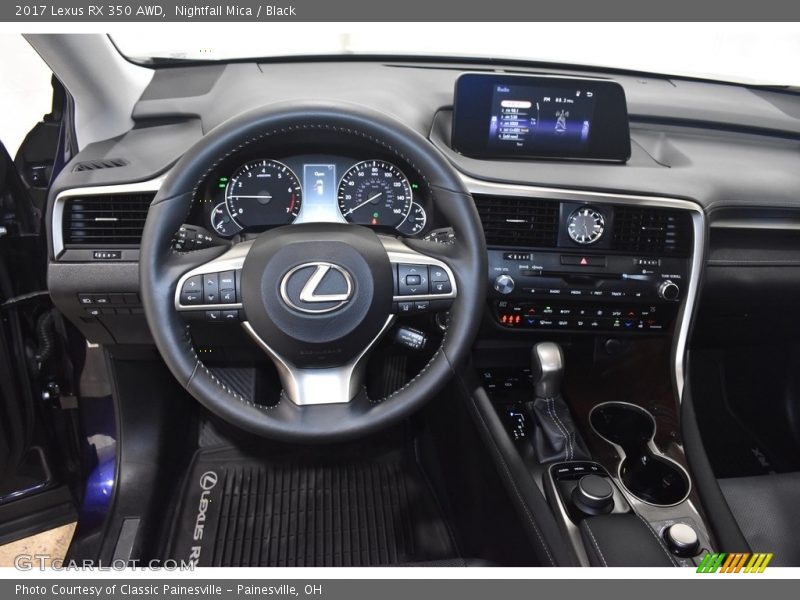 Nightfall Mica / Black 2017 Lexus RX 350 AWD