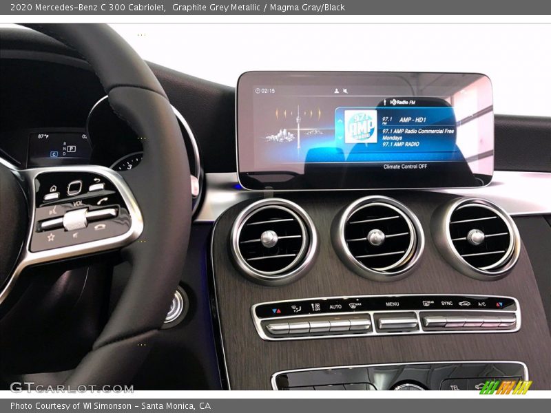 Graphite Grey Metallic / Magma Gray/Black 2020 Mercedes-Benz C 300 Cabriolet