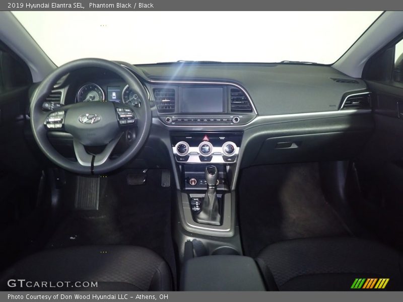 Phantom Black / Black 2019 Hyundai Elantra SEL