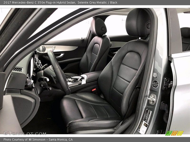 Selenite Grey Metallic / Black 2017 Mercedes-Benz C 350e Plug-in Hybrid Sedan