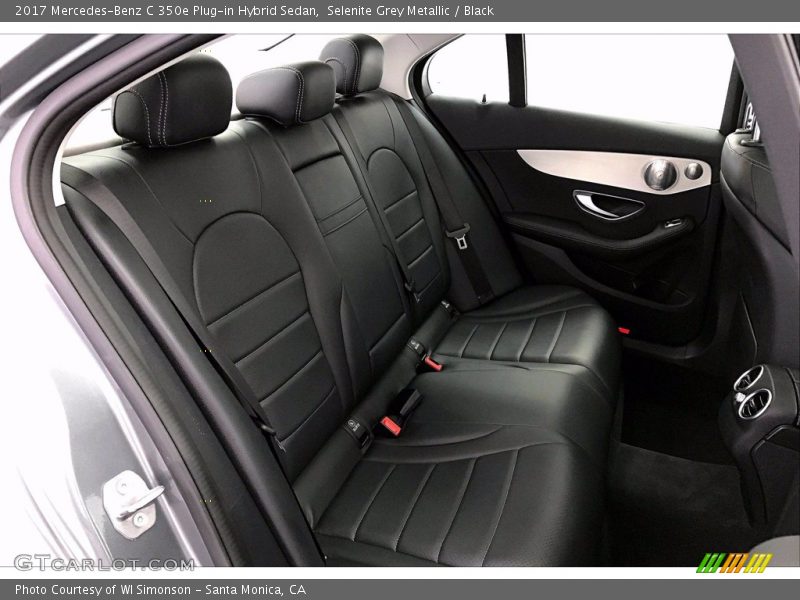 Selenite Grey Metallic / Black 2017 Mercedes-Benz C 350e Plug-in Hybrid Sedan