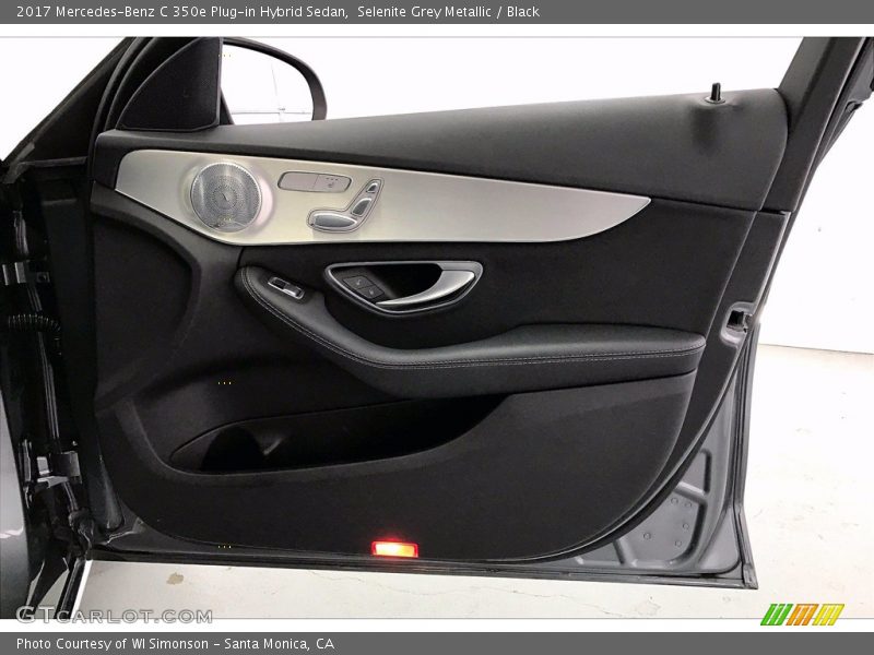 Selenite Grey Metallic / Black 2017 Mercedes-Benz C 350e Plug-in Hybrid Sedan