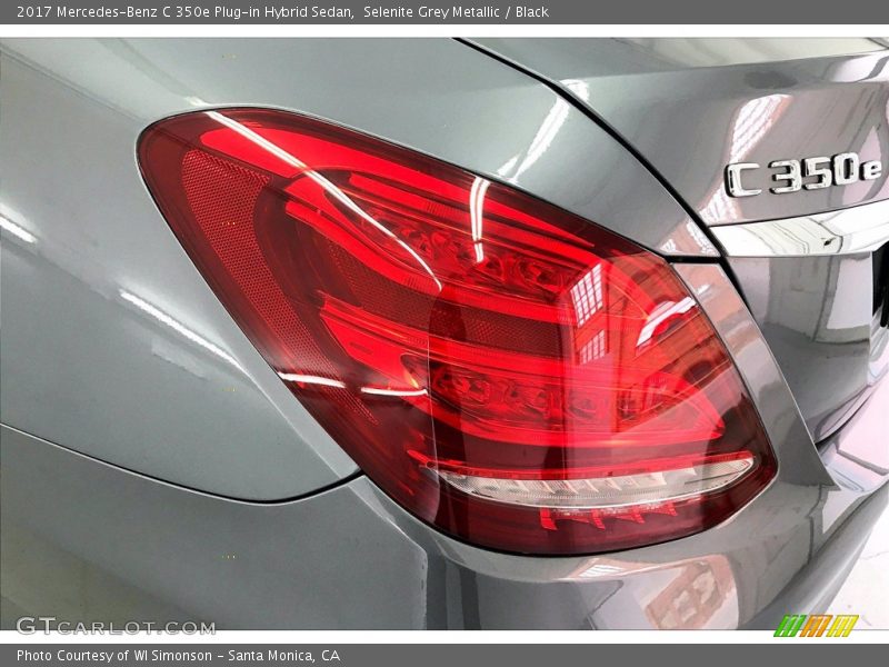 Selenite Grey Metallic / Black 2017 Mercedes-Benz C 350e Plug-in Hybrid Sedan