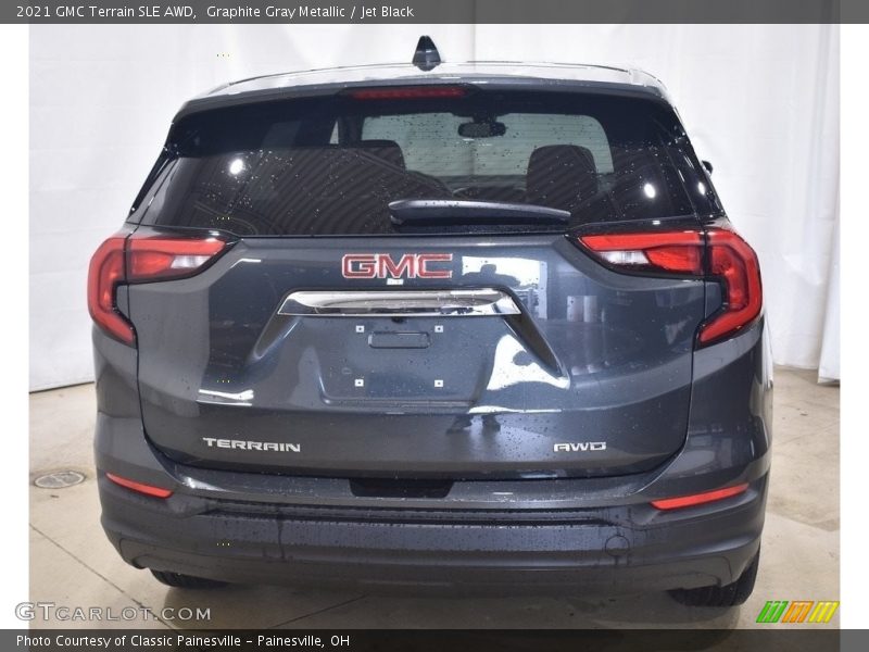 Graphite Gray Metallic / Jet Black 2021 GMC Terrain SLE AWD