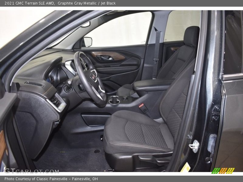Graphite Gray Metallic / Jet Black 2021 GMC Terrain SLE AWD