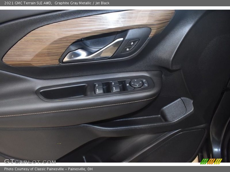 Graphite Gray Metallic / Jet Black 2021 GMC Terrain SLE AWD