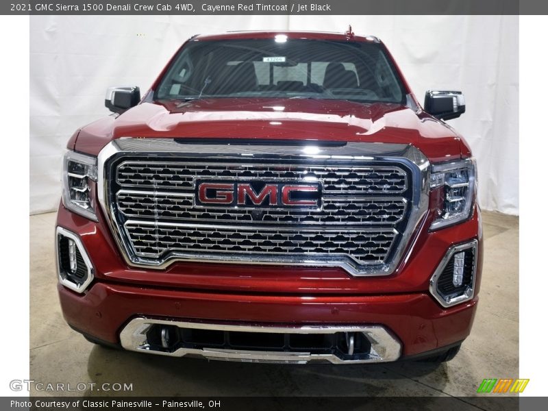 Cayenne Red Tintcoat / Jet Black 2021 GMC Sierra 1500 Denali Crew Cab 4WD