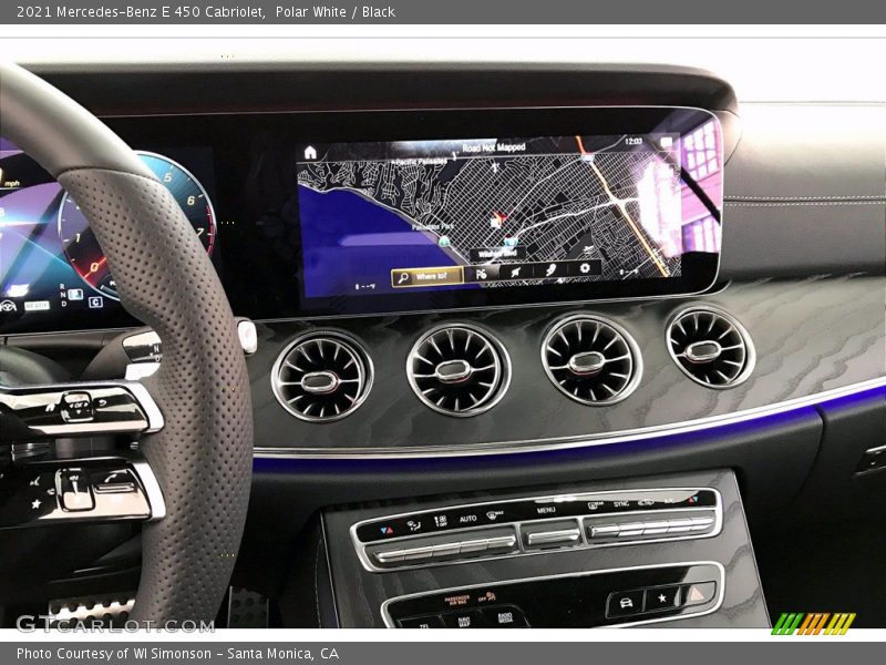 Polar White / Black 2021 Mercedes-Benz E 450 Cabriolet