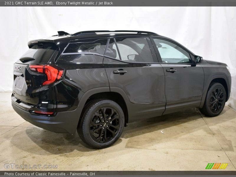 Ebony Twilight Metallic / Jet Black 2021 GMC Terrain SLE AWD