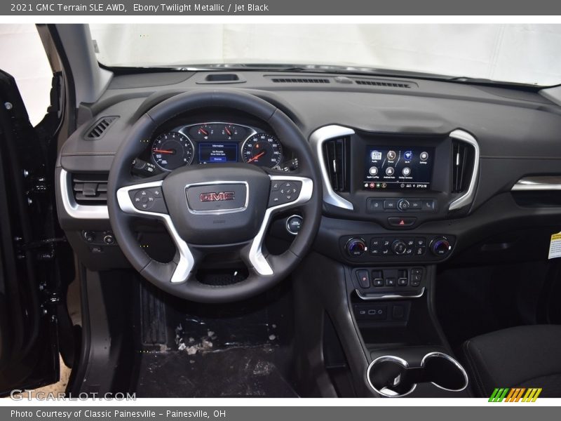 Ebony Twilight Metallic / Jet Black 2021 GMC Terrain SLE AWD