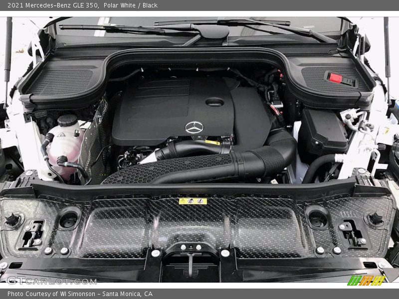 Polar White / Black 2021 Mercedes-Benz GLE 350