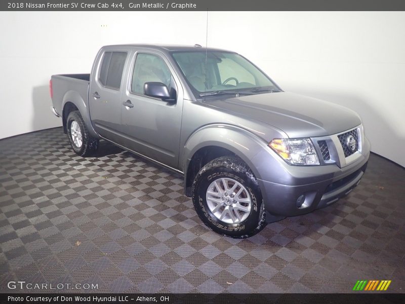 Gun Metallic / Graphite 2018 Nissan Frontier SV Crew Cab 4x4