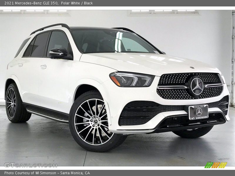 Polar White / Black 2021 Mercedes-Benz GLE 350