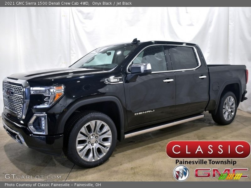 Onyx Black / Jet Black 2021 GMC Sierra 1500 Denali Crew Cab 4WD