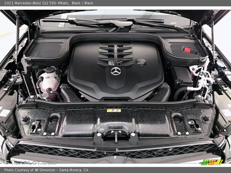 Black / Black 2021 Mercedes-Benz GLS 580 4Matic