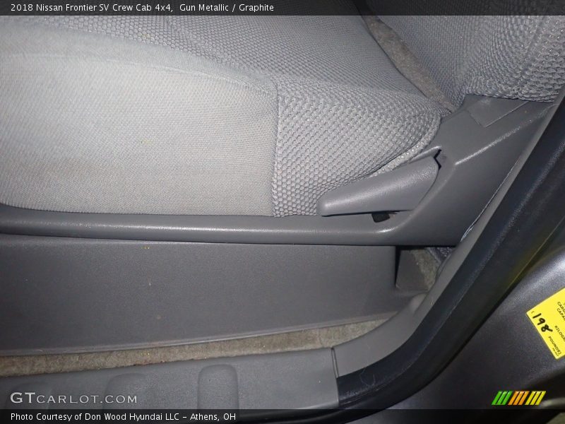 Gun Metallic / Graphite 2018 Nissan Frontier SV Crew Cab 4x4