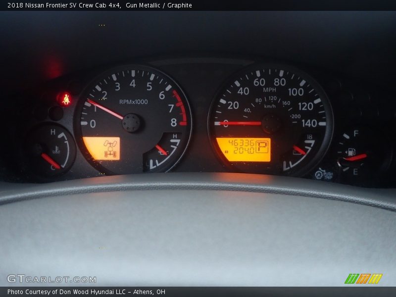 Gun Metallic / Graphite 2018 Nissan Frontier SV Crew Cab 4x4