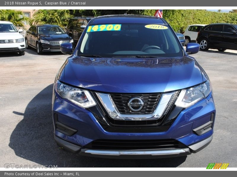 Caspian Blue / Charcoal 2018 Nissan Rogue S