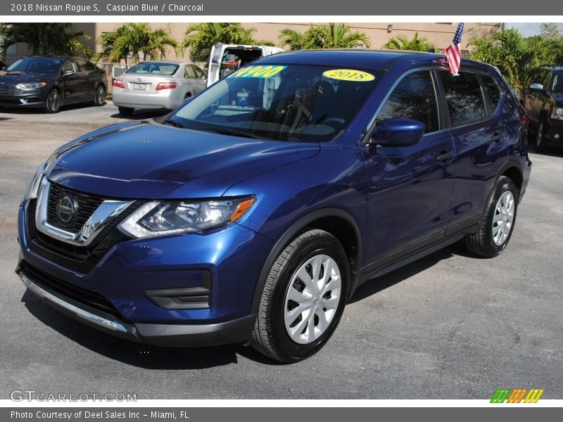 Caspian Blue / Charcoal 2018 Nissan Rogue S