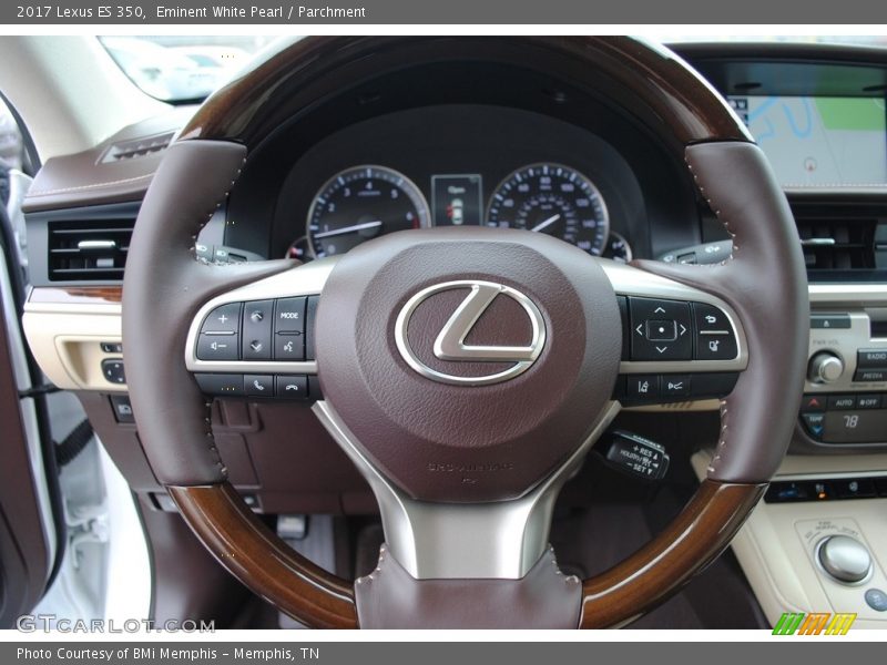 Eminent White Pearl / Parchment 2017 Lexus ES 350