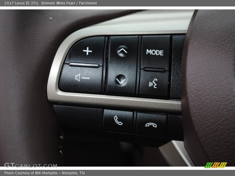 Eminent White Pearl / Parchment 2017 Lexus ES 350