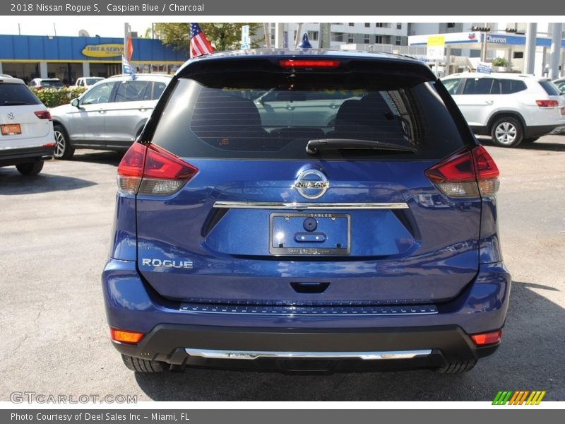 Caspian Blue / Charcoal 2018 Nissan Rogue S