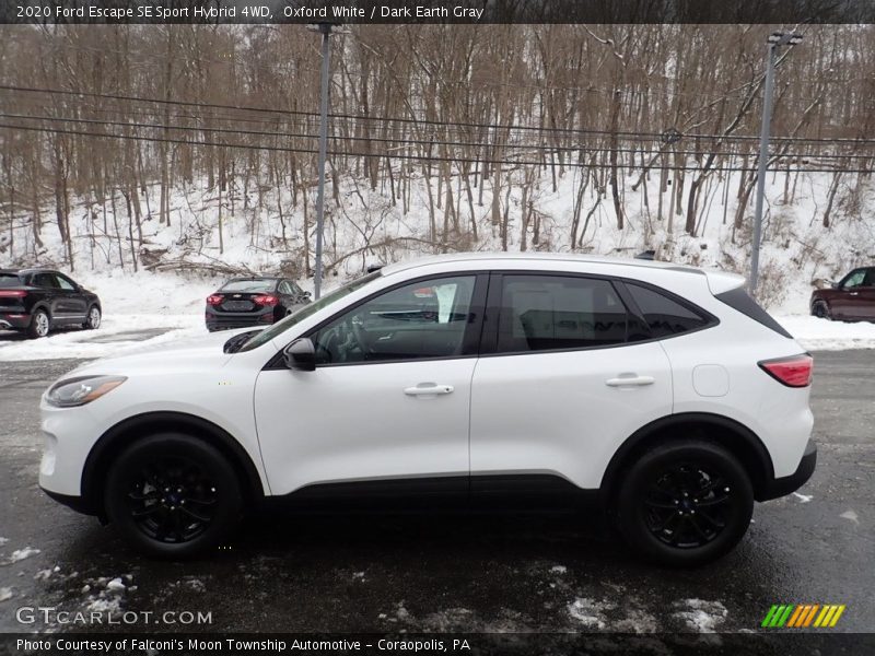 2020 Escape SE Sport Hybrid 4WD Oxford White