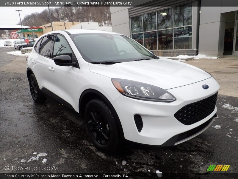  2020 Escape SE Sport Hybrid 4WD Oxford White