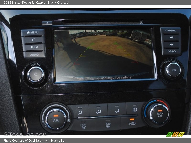 Caspian Blue / Charcoal 2018 Nissan Rogue S