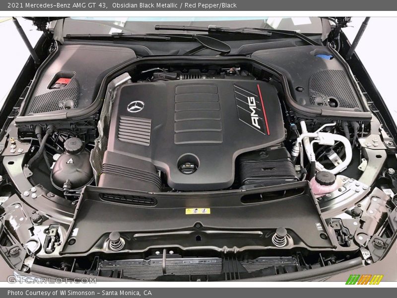  2021 AMG GT 43 Engine - 3.0 Liter AMG Twin-Scroll Turbocharged DOHC 24-Valve VVT Inline 6 Cylinder