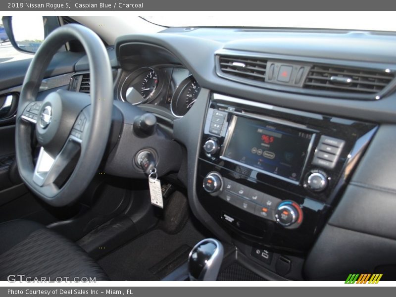 Caspian Blue / Charcoal 2018 Nissan Rogue S