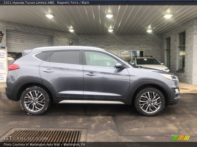 Magnetic Force / Black 2021 Hyundai Tucson Limited AWD