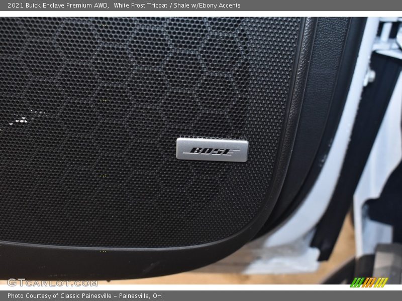 White Frost Tricoat / Shale w/Ebony Accents 2021 Buick Enclave Premium AWD