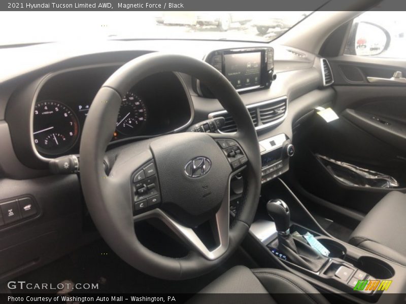 Magnetic Force / Black 2021 Hyundai Tucson Limited AWD