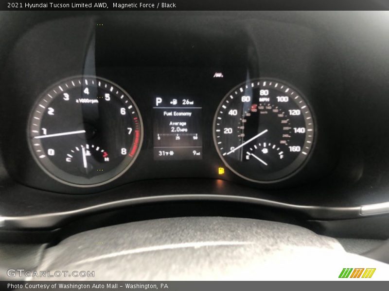 Magnetic Force / Black 2021 Hyundai Tucson Limited AWD