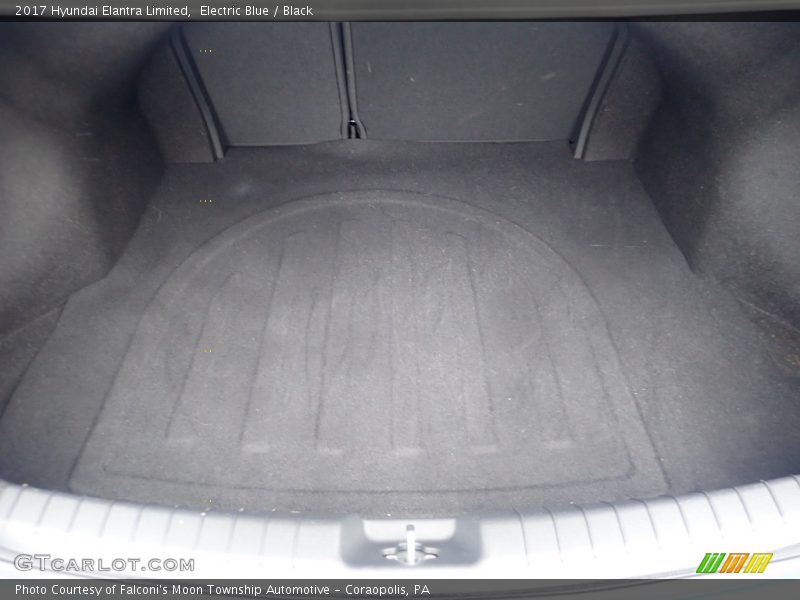 Electric Blue / Black 2017 Hyundai Elantra Limited