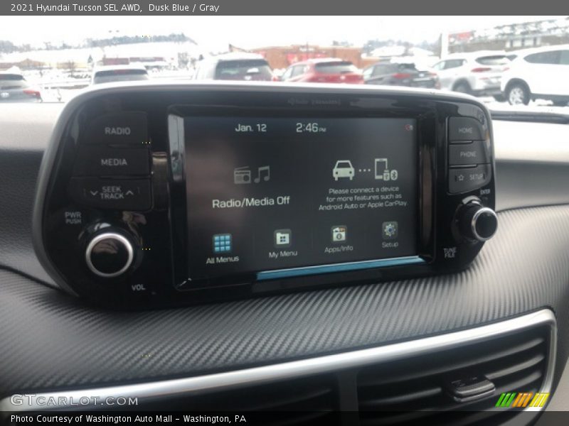 Dusk Blue / Gray 2021 Hyundai Tucson SEL AWD