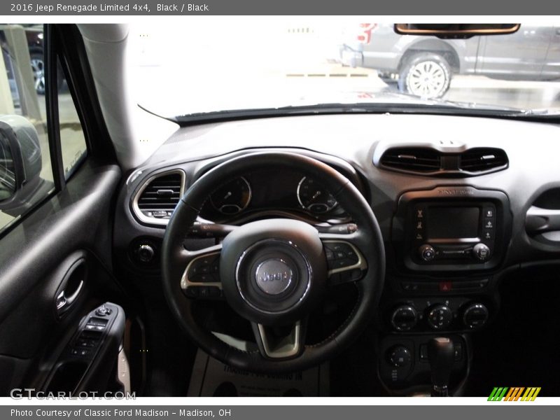 Black / Black 2016 Jeep Renegade Limited 4x4