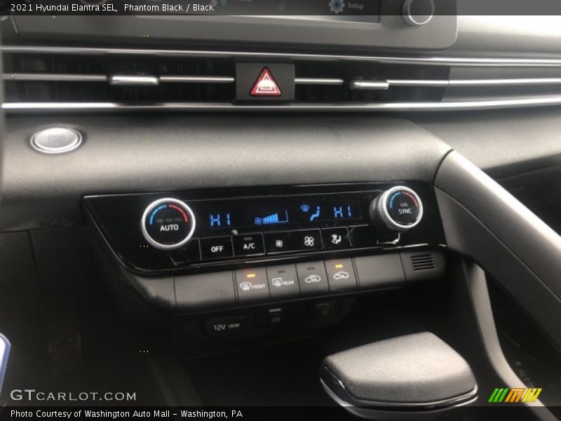 Phantom Black / Black 2021 Hyundai Elantra SEL
