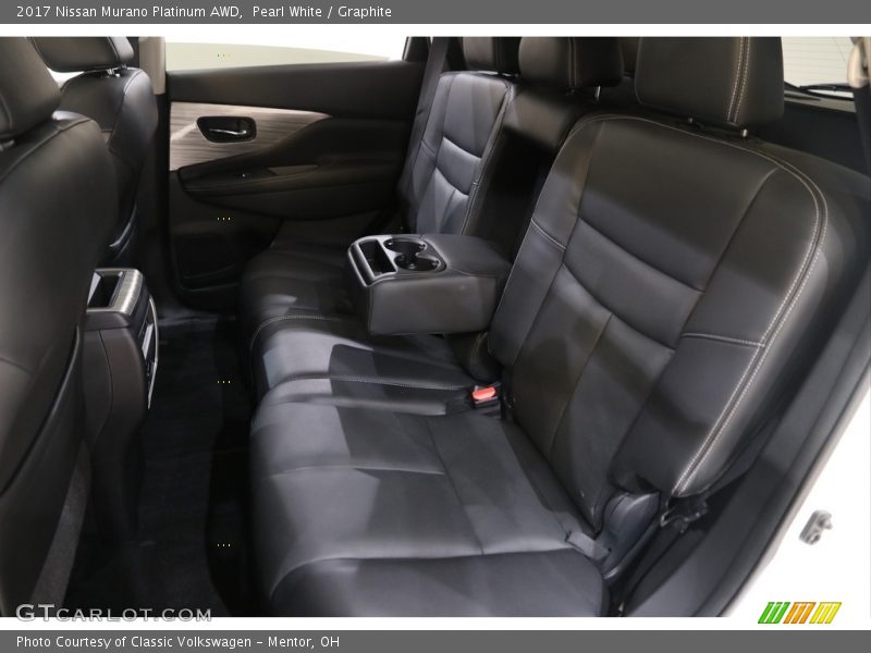 Pearl White / Graphite 2017 Nissan Murano Platinum AWD