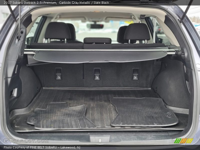Carbide Gray Metallic / Slate Black 2017 Subaru Outback 2.5i Premium