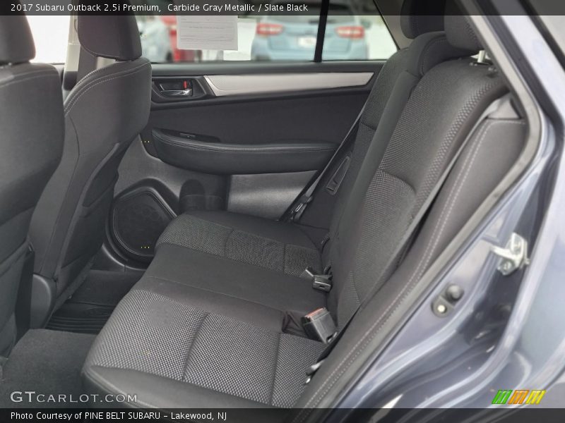 Carbide Gray Metallic / Slate Black 2017 Subaru Outback 2.5i Premium