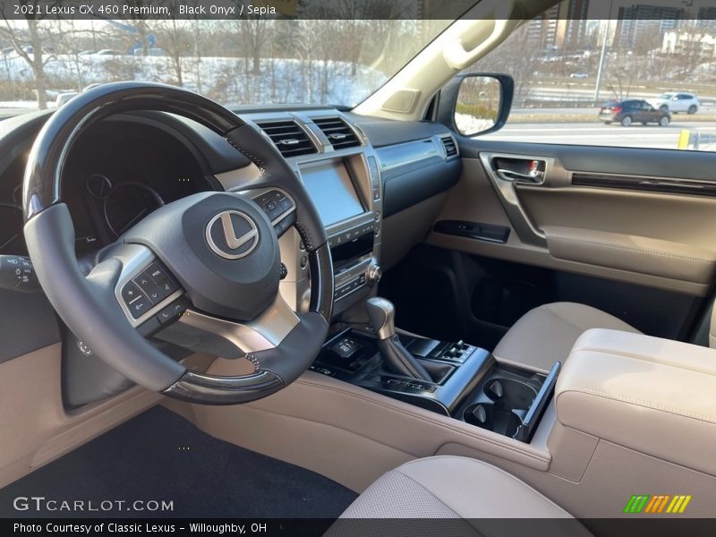 Black Onyx / Sepia 2021 Lexus GX 460 Premium