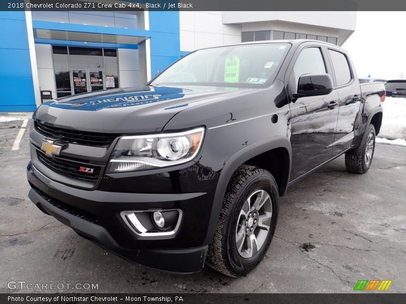 Black / Jet Black 2018 Chevrolet Colorado Z71 Crew Cab 4x4